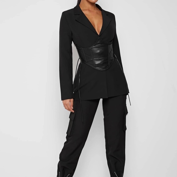 TROUSERS WITH ZIP DETAIL - Picture 5 of 9